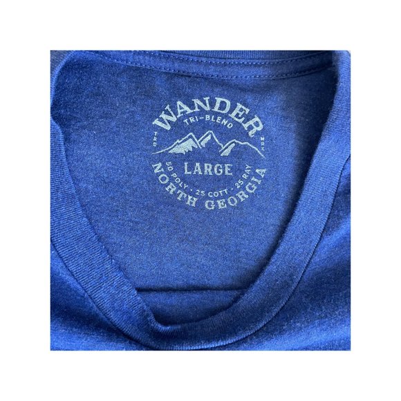 Wander North Georgia Tri-Blend Men's Land Cruiser T-Shirt SZ L - Picture 6 of 6